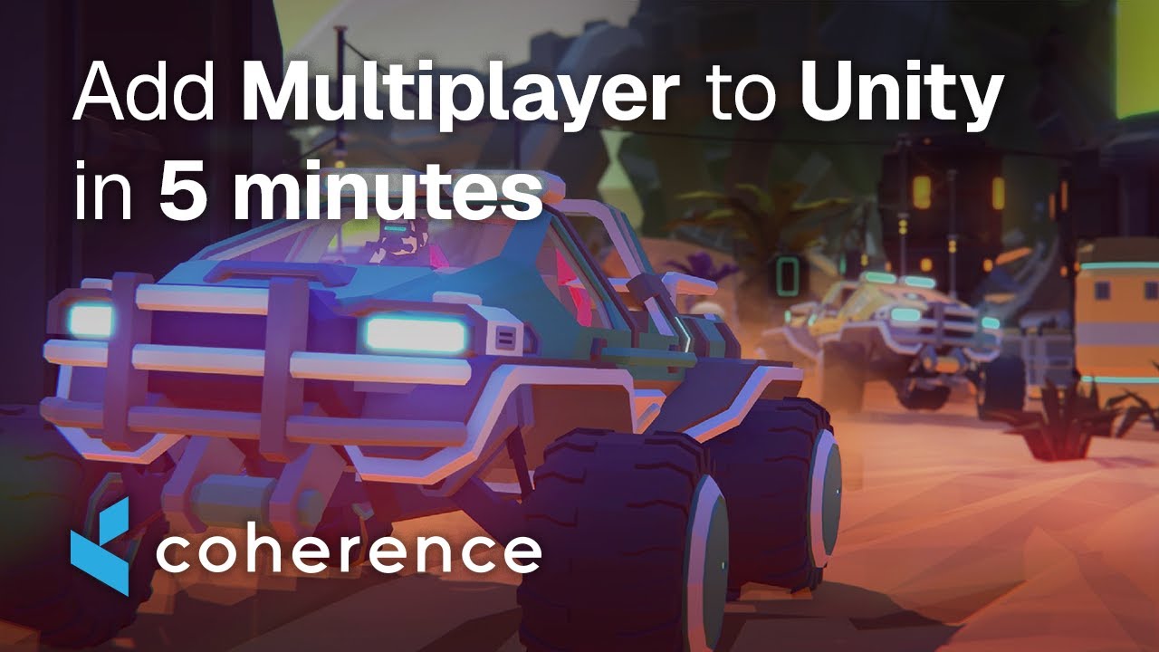 Add online multiplayer to your Unity game in 5 minutes! | coherence