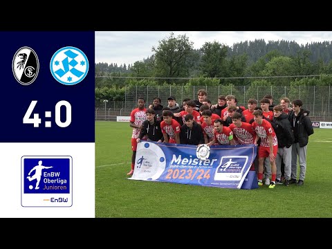 EnBW-Oberliga - A-Junioren: SC Freiburg - SV Stuttgarter Kickers 2023/24