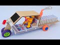 How To Make A Loader Loading Autorickshaw From Matchbox Cardboard Diy Made At Home
