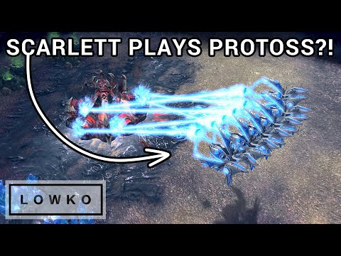 StarCraft 2: Scarlett Plays PROTOSS in a Tournament?! (Best-of-3)