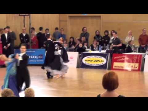 Latvian Standart Championship 2011 Valts Liepnieks  - Inese Zariņa 1.8fin waltz.wmv