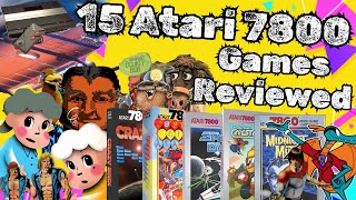 15 Atari 7800 Reviews For Binge Watching!