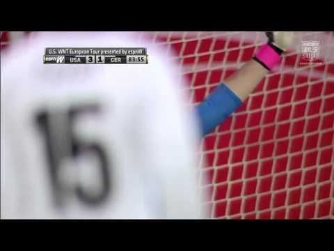 WNT vs. Germany: Cecilia Okoyino da Mbabi  Goal - April 5, 2013