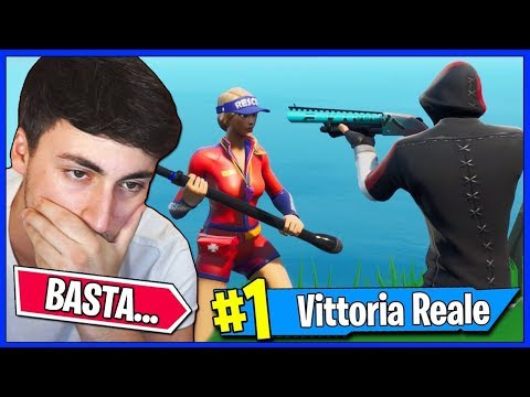 La Mia ULTIMA PARTITA A FORTNITE... * ADDIO *