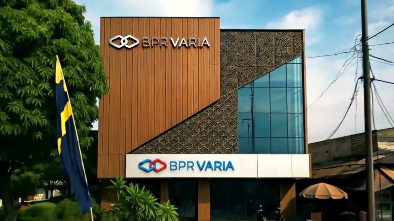 BPR Varia - Desain Logo, Fasad Gedung, dan Identitas Visual