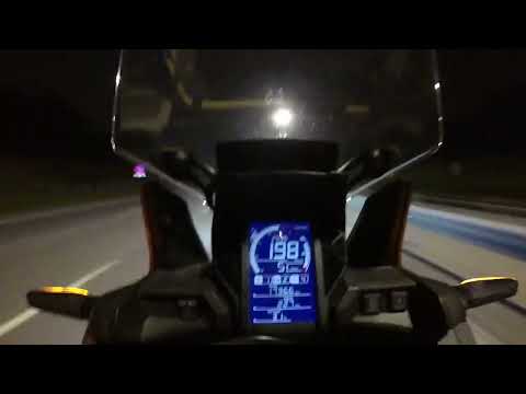 2019 Honda Africa Twin DCT CRF1000L Acceleration 0-200 Top Speed