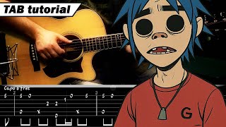 Clint Eastwood (Gorillaz)  âae Fingerstyle Guitar Lesson + TAB