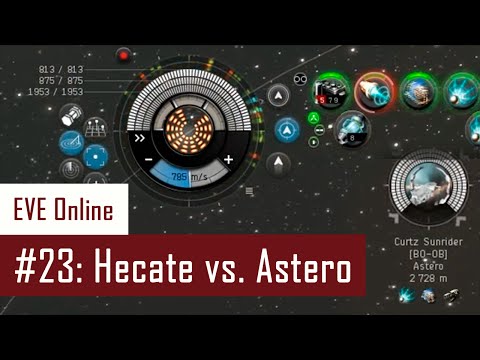 Lenai's Solo PvP #23: Hecate vs. Astero, combat scan story | EVE Online