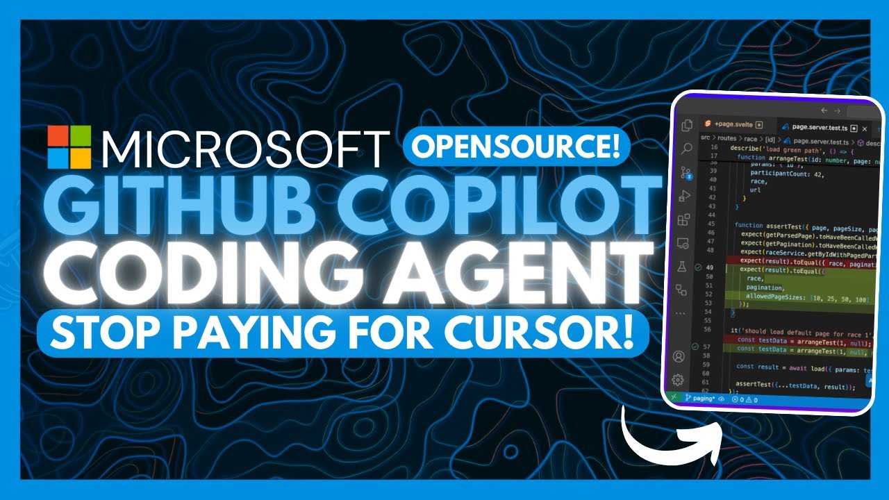 NEW Github Copilot Coding Agent: Powerful NEW AI CODER + Copilot Opensource!