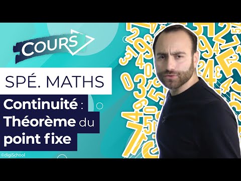 Continuité : Théorème du point fixe - Spé Maths