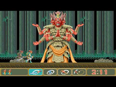 Ninja Spirit Longplay (Arcade) [4K]