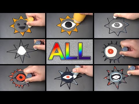 Incredibox Sprunki Horror Pancake Art - Phase 1 to Phase 10 [Mr. Sun]