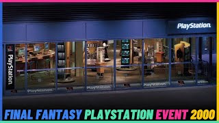 Final Fantasy PlayStation Event In 2000.