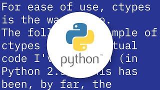 How can I use a DLL file from Python?