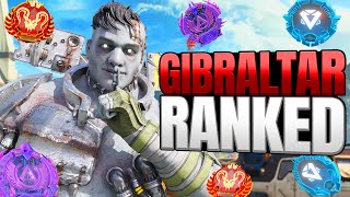 High Level Gibraltar Ranked Gameplay - Apex Legends (No Commentary)