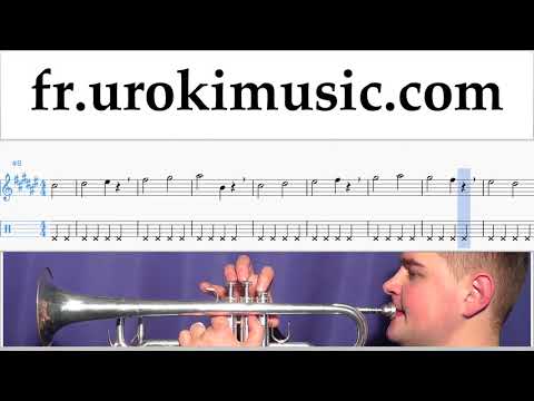 Cours de Trompette Silvestre Dangond Nicky Jam - Cásate Conmigo Tuto Partitions Partie#1 um-i829