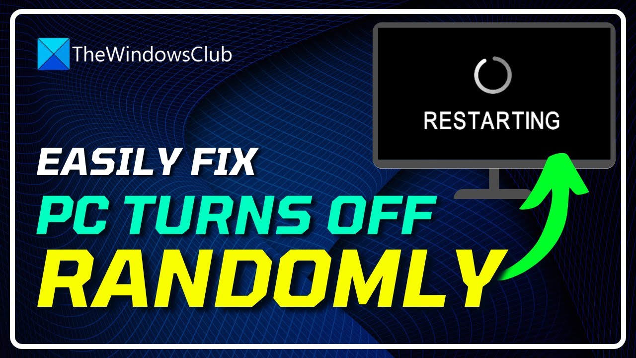 How to Fix Windows 11/10 PC Turns Off Randomly | Fix Randomly or Unexpectedly SHUTDOWN [SOLVED]✅👍