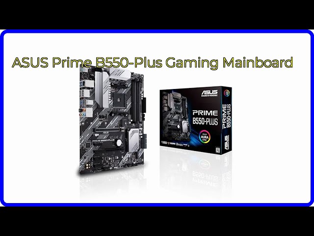 Vídeo relacionado con ASUS PRIME B550-PLUS - Placa base ATX AMD AM4 con disipación VRM MOS, PCIe 4.0, doble M.2, 1 GB LAN, HDMI/DP, SATA 6 Gbps, USB 3.2 Gen 2 Type-A y Type-C, cabezal Thunderbolt y conectores Aura Sync RGB