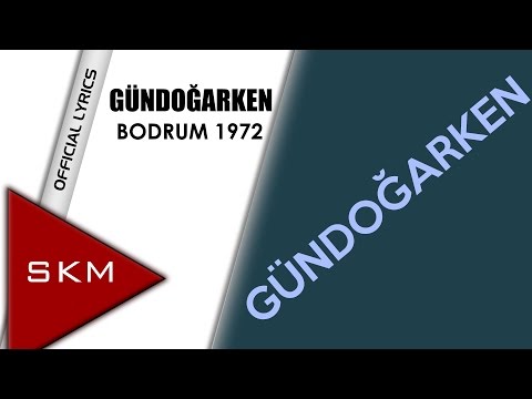 Gündoğarken - Bodrum 1972  (Official Lyrics Video / Kinetic Typography)