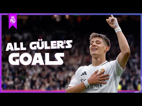 ALL OF ARDA GÜLER'S GOALS! | Real Madrid