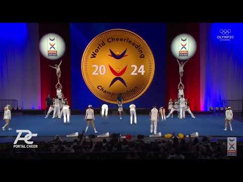 Team Germany Coed Premier ICU World Cheerleading Championship 2024 Finals