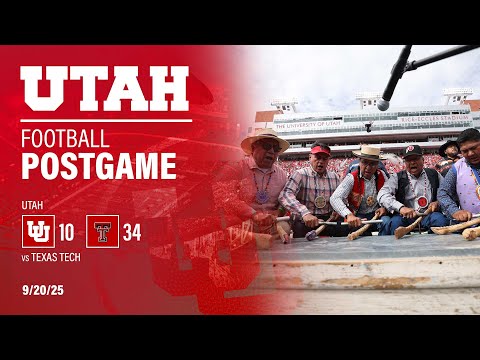 Utah: 10 Texas Tech: 34 | POST GAME PRESS CONFERENCE