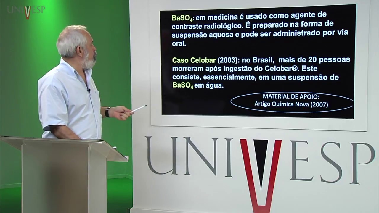 Química Inorgânica - Aula 08 - Compostos de Metais Alcalinos Terrosos e Aplicações