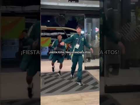 ¡ASÍ SE FESTEJA EL PASE A CUARTOS! 💥🇲🇽🤩