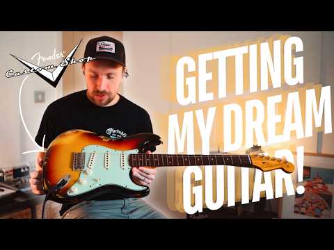 My DREAM guitar!? Trading four guitars for one! Fender Custom Shop Heavy Relic Stratocaster