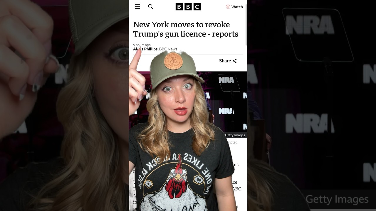 Trump’s 2A Rights to be Revoked?!? #2ndamendment #shortsvideo #shortsfeed #shorts