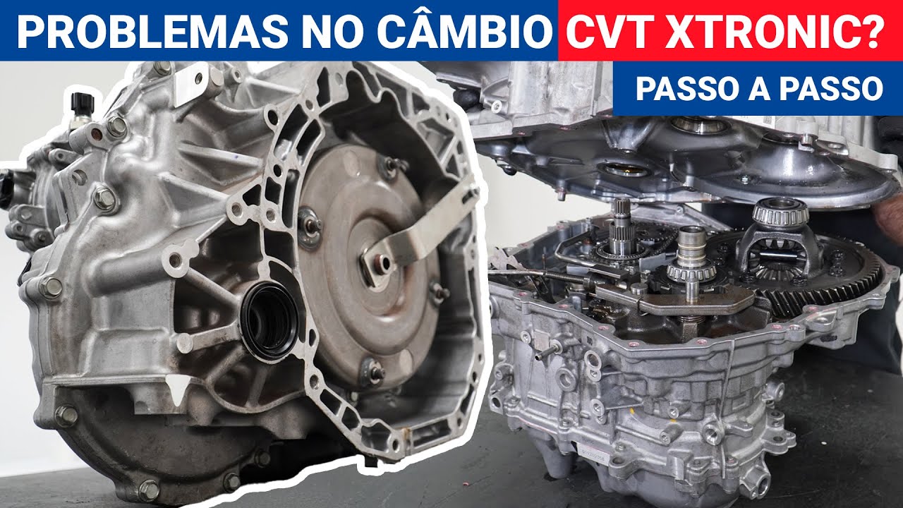 PROBLEMAS NO CÂMBIO CVT? Passo a passo de montagem e desmontagem do XTRONIC