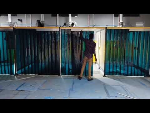 Pvc welding curtains, thickness: 2mm,3mm