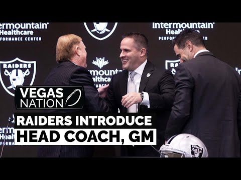 Raiders Introduce Josh McDaniels as Head Coach, Dave Ziegler as GM