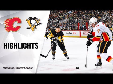 NHL Highlights | Flames @ Penguins 11/25/19