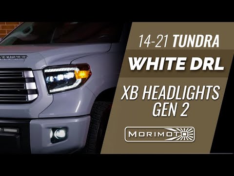 NEW Gen 2 XB LED Headlights for the 2014 - 2021 Toyota Tundra from Morimoto