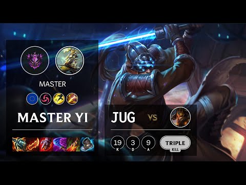 Master Yi Jungle vs Jarvan IV - EUW Master Patch 11.24