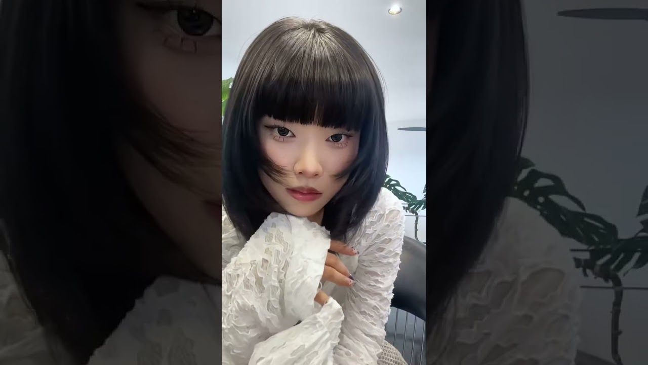 美容院モデルしてきた！ #一重 #メイク #美容院