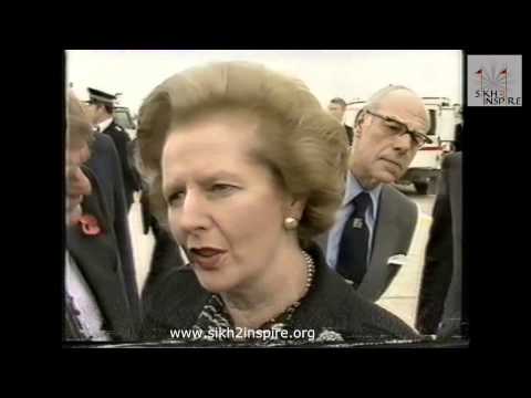 Margaret Thatcher's disgust at Sikhs-1984, funeral of Indira Gandhi