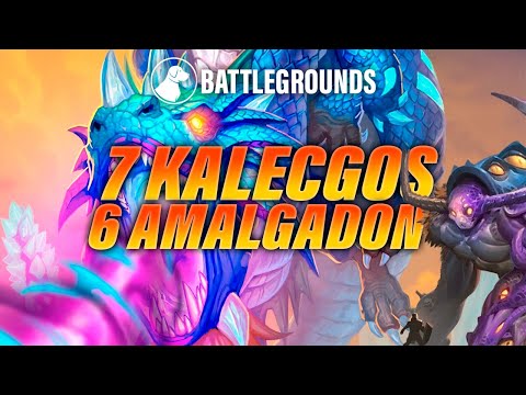 7 Kalecgos, 6 Amalgadon | Dogdog Hearthstone Battlegrounds