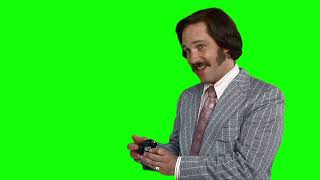 Brian Fantana "60% of the time, it works every time" Anchorman green screen