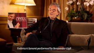 Andrea Bocelli - E&#39; La Solita Storia (Lamento Di Federico) - L&#39;Arlesiana (Official Commentary)