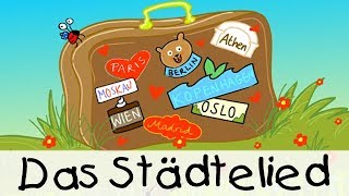 Das Städtelied || Kinderlieder zum Lernen