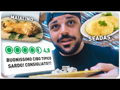 MANGIO nel MIGLIOR Agriturismo VALUTATO della Zona TIPICO SARDO !