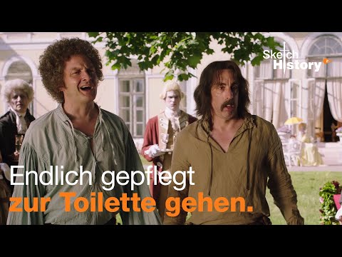 Erste Toilette mit Wasserspülung | Sketch History