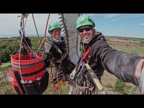 Rope Access on Wind Turbines/ Day to Day Vanlife