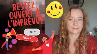 RESTEZ OUVERT à L'IMPRÉVU  #entrepreneur #coaching #tdah #motivation #hp
