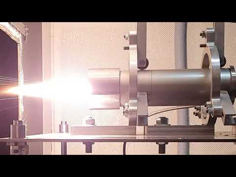 Firing a Hybrid Rocket Engine with a 3D printed fuel grain