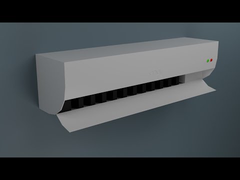 Blender Tutorial | Air conditioner