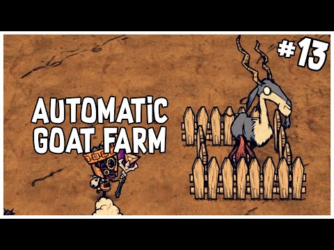 Automatic Goat Farm & Barnacle Boy | Don't Starve Together Solo #13