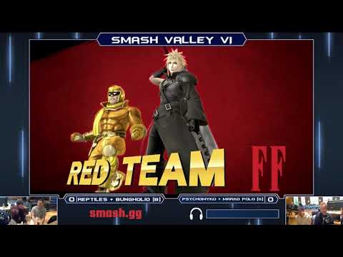 Smash Valley VI Wii U Doubles - Bungholio + Reptiles (R) vs PsychoMyko + Marko Polo - Winners Finals